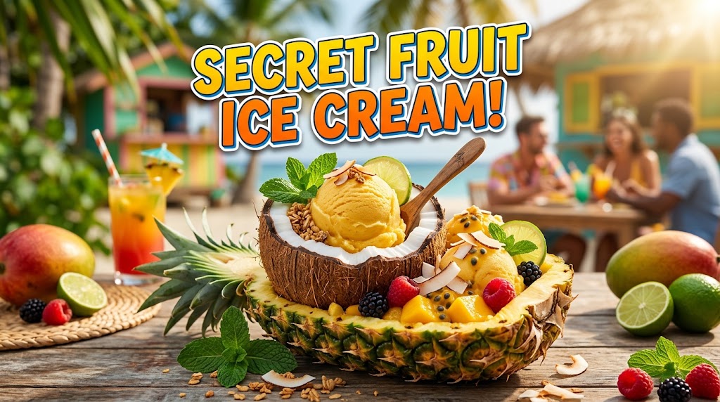 Fruit Shell Ice Cream