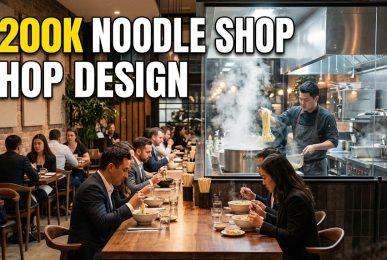 How Design Revolutionized the Noodle Shop Business