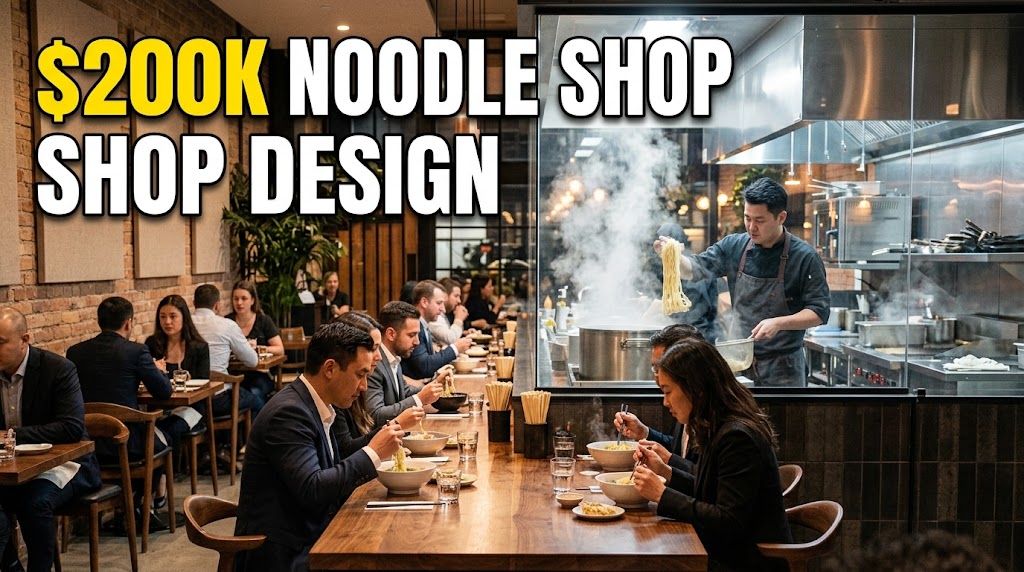 How Design Revolutionized the Noodle Shop Business