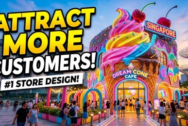 Turn Your Store Front Into Viral Landmark