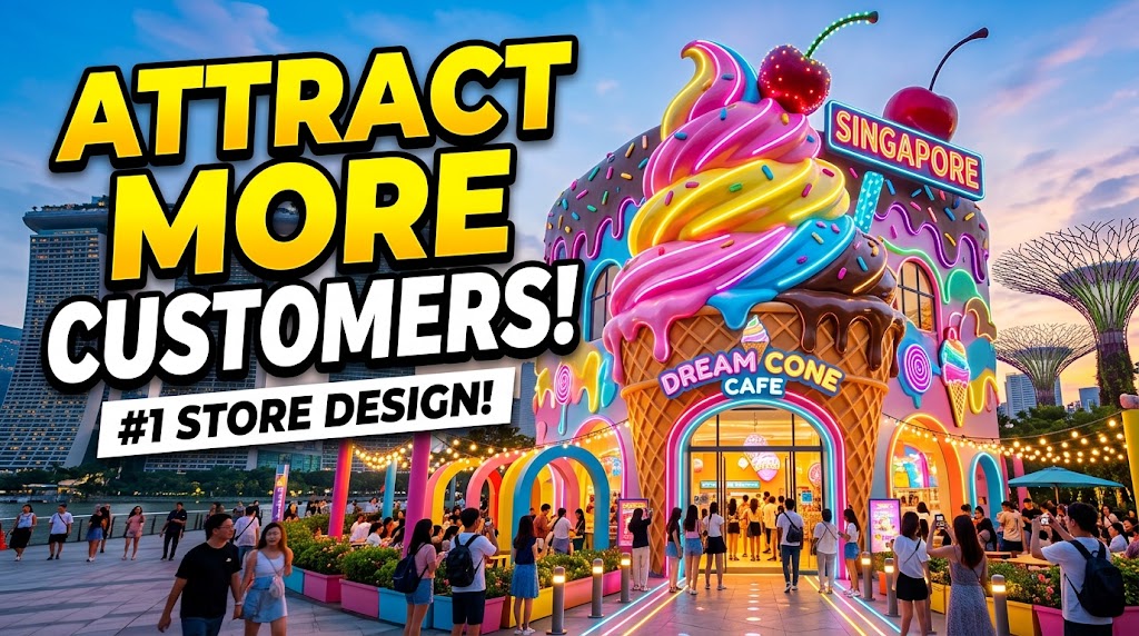 Turn Your Store Front Into Viral Landmark