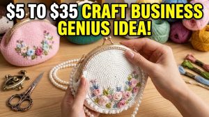 Turn $5 into $35: Handmade Crafting