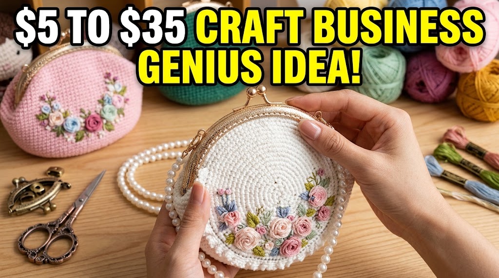 Turn $5 into $35: Handmade Crafting