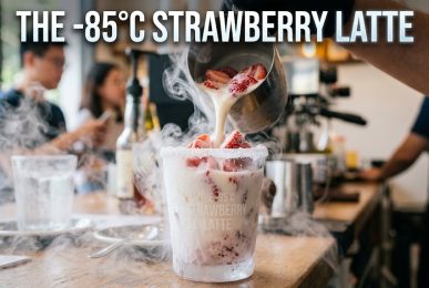 Viral Sub-Zero Strawberry Latte
