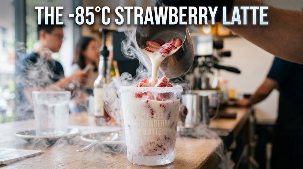 Viral Sub-Zero Strawberry Latte