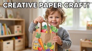 Paper Grocery Stall