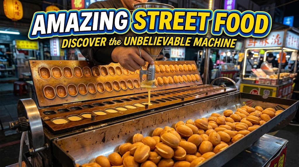 Automatic Egg Cake Machine