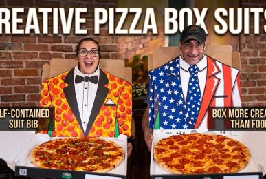 Wearable Pizza Boxes