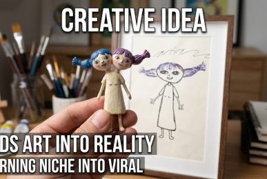 From Doodles to Toys