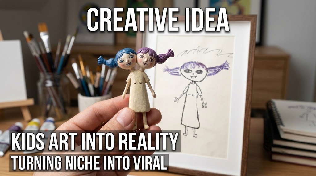 From Doodles to Toys
