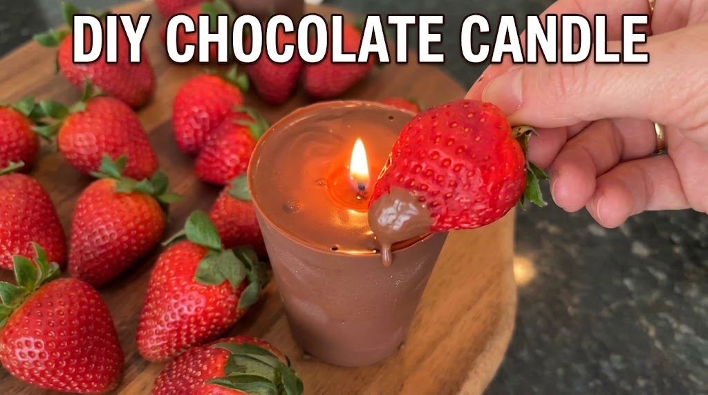 DIY Chocolate Fondue Candle