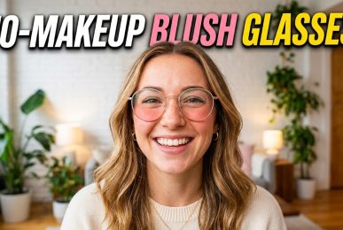 Eyeglasses Designed with BuiltIn Blush