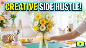 Balloon Flower Idea Became Profit