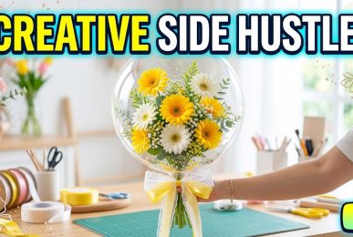 Balloon Flower Idea Became Profit