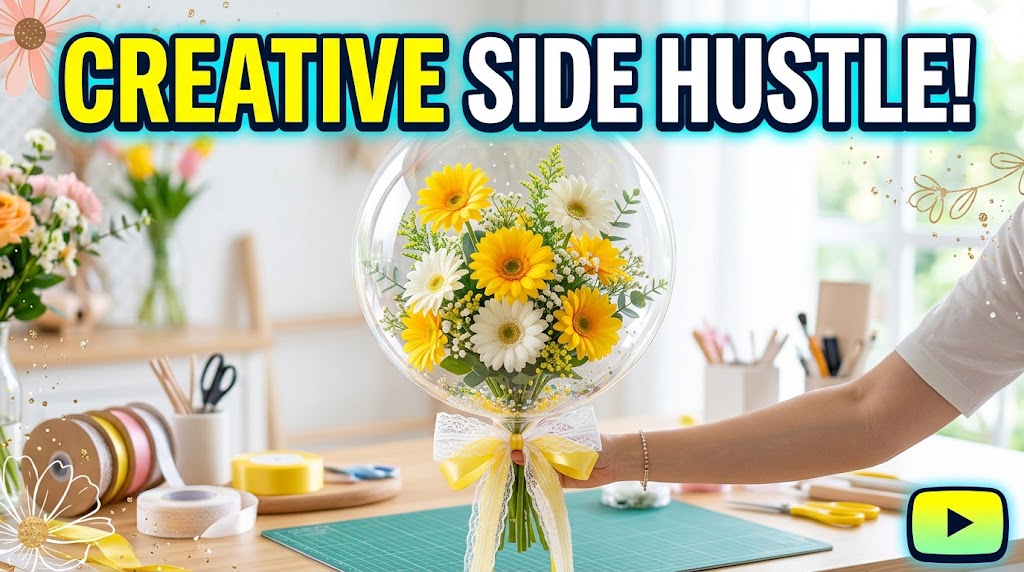 Balloon Flower Idea Became Profit