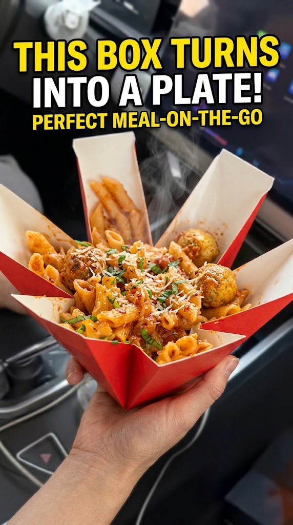 The Genious Unfolding Pasta Box Maxis Fibre