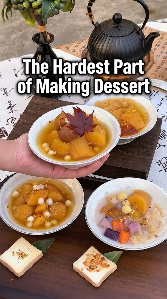 The Hardest Part of Making Dessert Maxis Fibre